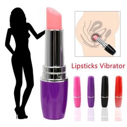 Other Health Beauty Items Lipsticks Vibrator Vibrating s For Women Clitoris Stimulator G-spot Nipple Massage Masturbator Quiet Product Shop Y240503