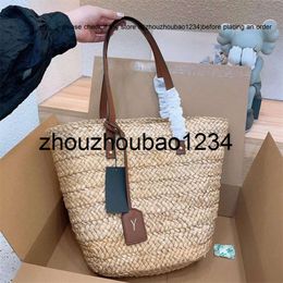 Ysllbags Yslbagss ysla bag Woman Bags Beach Designer Straw Bag Tote Bag Luxury Handbag Crochet Shopping Totes Handbags Fashion Lady Purse 5a