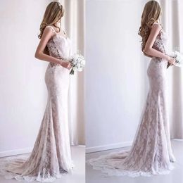 With Sleeveless Mermaid Elegant Wedding High Dress Neck Lace Illusion Bodice Organza Formal Ocn Custom Made Tulle Floor-Length