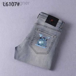 Designer men's jeans The new spring and summer models are now on the market. The original hot-selling slim-fit jeans have awesome details and impeccable workmanship