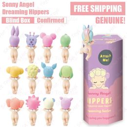 Blind box Dreaming Hippers Blind Box Confirmed style Genuine telephone Screen Decoration Birthday Gift Mysterious Surprise T240506