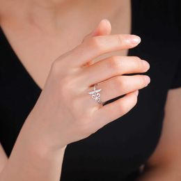 Wedding Rings Skyrim Caduceus Ring Women Men Stainless Steel Finger Rings Medicine Symbol Double Snake Wings Jewelry Gift for Nurse Doctor