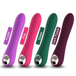 Other Health Beauty Items Powerful G-Spot Vibrator for Women 10 Speeds Soft Silicone Dildo Vagina Clitoris Stimulator Vibrator Female s for Adults Y240503T6LV