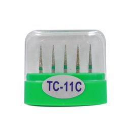 1 Pack5pcs TC11C Dental Diamond Burs Medium FG 16M for Dental High Speed Handpiece Many Models Available8027964