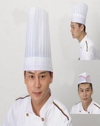 High quality nonwoven fabrics disposable white color french chef hat cook hat chef cap mulit design option1602943