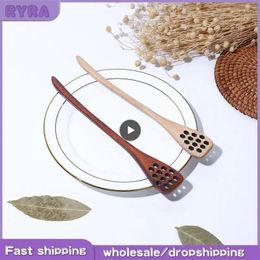 Spoons Mixed Long Handle Mixing Stick Dessert Tools Natual Wooden Korean Style Kitchen Accessories