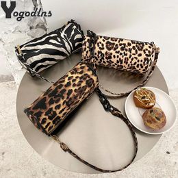 Bag Gusure Fashion Women Crossbody Bags Leopard Printing Designer Handbag Purses Ladies PU Leather Daily Chain Clutch Shoulder Totes