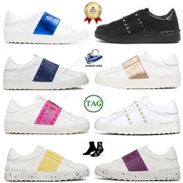 Open Sneaker Designer for a change Dress Shoes Low Flat Platform Men Women Leather Black White Shoe Luxury Calfskin Vintage Sports Loafers Fashion Italy Trainers