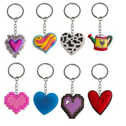 Keychains Lanyards Love Keychain Key Ring For Men Keyring Backpacks Girls Suitable Schoolbag Goodie Bag Stuffers Supplies Tags Stuffer Otcir