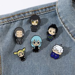 Boys Jujutsu Kaisen game characters enamel pin Cute Anime Movies Games Hard Enamel Pins Collect Metal Cartoon Brooch Backpack Hat Bag Collar Lapel Badges