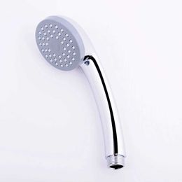 Bathroom Shower Heads Economic Type Plastic Chrome Single Function High Pressure Water Saving Bathroom Hand Shower Head