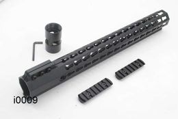 Parts Tactical Ultralight 15 inch Key mod Picatinny Rail for AR15 M4 M16 Free Float Handguard Free Shipping