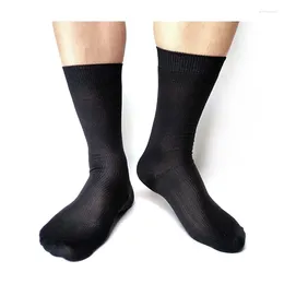 Men's Socks High Quality Elastic Nylon Men Silk For Business Gentlemen Sexy Softy Male Formal Dress Suit Collection Stockings