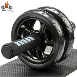 roller Wheel Roller Keep Fit Wheels Home Crunch Artifact No Noise Abdominal Training Equipment for Gym Strength Workouts 240418