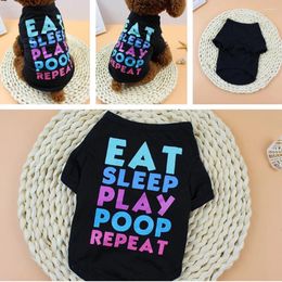 Dog Apparel Pet Shirts For Cats Big Sister Polyester Puppy Costume Clothing Summer Small Sweaters Dogs Large Girl