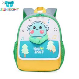 Backpacks NEW 3D Corlorful Kid Backpacks Canvas Waterproof Kindergarden Bags Children Gift Cute WX