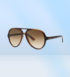 New Classic Pilot Sunglasses women tortoise Frame gradient Aviation Sun Glasses for Men Driving UV400 Protection Gafas 4125 CAT 5000 flash sunglass gafas8134981