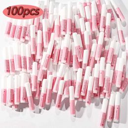 Nail Gel 100/50 pieces of professional mini nail art glue used for beauty fake tip decoration super strong transparent Q240507