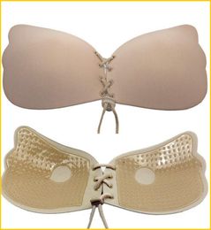 Women Invisible Bra Nubra Butterfly Wing Invisible Bras Pushup Seamless Strapless Backless Bra Self Adhesive Stick On Invisible B7235963