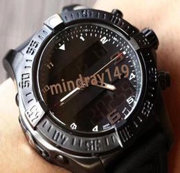 High Quality Designer Watches Men Luxury Avenger Series 1884 Multifunction Chronograph Wrist watches Electronic Display Sport Watc6381267