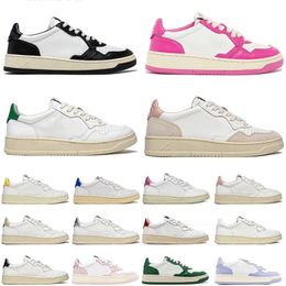 men women designer Basketball Shoes sneakers Action Two-Tone Panda White Black Leather Suede Fuchsia Gold Green Red Pink Yellow Low USA trainers 36-43