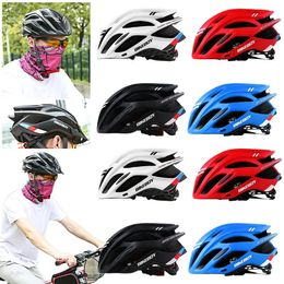 EPS PC Cycling Helmet Breathable Adjustable Bicycle Sport Mountain Bike MTB Safety Cap Equipment 240428