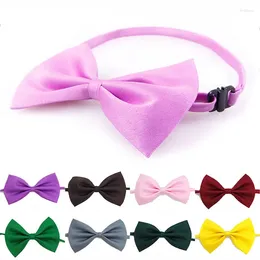 Dog Apparel 10 Pieces Pet Bow Tie For Dogs And Cats Adjustable Necktie Collar Puppy Grooming Accessories Wedding Party