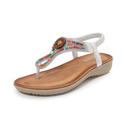 hot sale Slippers sandal slides Women Beach Summer dark Brown White Black sandal Size 36-42
