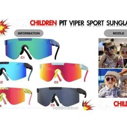 Outdoor Eyewear 2024 Viper Sunglasses 0-8 Years Old Cycling Glasses For Kids Running Sports Goggles Anti-Glare Anti-Sun Eyewea Kt07 Dr Otf1J