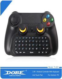 Selling DOBE TI 501 3 in 1 Wireless Multifunctional Controller Keyboard Keypad Mouse TouchPad for Android Smart TV Pad P2211748