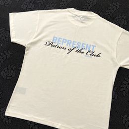 Print T Shirt Men Women 1:1 High Quality Summer Style Streetwear Top Tees