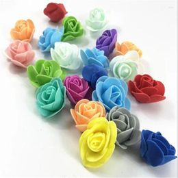 Decorative Flowers 500pcs Mini Artificial Foam Roses For DIY Wedding Bouquets Centrepieces Scrapbooking And Crafts - Perfect Gifts