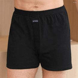 Underpants Mens Boxer Casual Plus Size Shorts Elasticated Pack Underwear Homewear Gay Sexy Trunk Panties Summer Quick-Drying