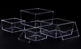 Aquariums Betta Fish Tank Gold Transparent Food Grade Plastic Isolation Square Box With Lid Aquarium Accessories5115539