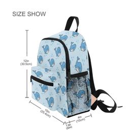 Backpacks School Bags For Kids Cartoon Shark Waterproof Primary Student Backpack Large Capacity Orthopedic Book Bags For 5-9 Year Old Girl