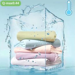 High Quality Cold Blanket Cool AirConditioned Comforter Lightweight Summer With Double Sided And Cooling Fabric 240506