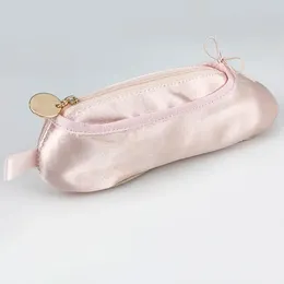 Storage Bags Wear-resistant Pencil Organiser Waterproof Ballet Shoe Bag With Zipper Closure For School Supplies Capacity Portable