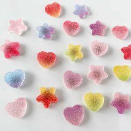 3PCSFridge Magnets 12Pcs Creative Simulation Soft Candy Refrigerator Magnets Ins Wind Pentagram Love Fixed Polaroid Photo Magnets