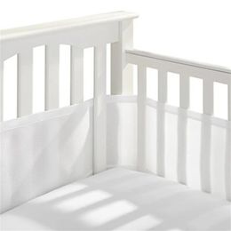 Bumper for Baby Bed Fence Cot Bumpers Bedding Accessories Child Room Decor Infant Knot Design born Crib Cribs boys girls 240418