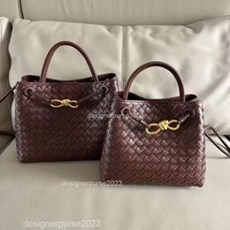 Andiamo Bag Crossbody Tote Trend Designer Handbag One Lady Bags Shoulder Woven Women's Leather Yjuz
