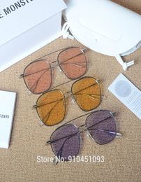 Fashion Oversized Sunglasses Women Brand Designer Woogie Frog Mirror Sun Glasses Night Vision Shades Butterfly Eyewear6574795