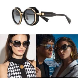 Sunglass Luxury original reproduction quality BPS-129 men and women designer sunglasses catwalk styles safilo eyewear 275y