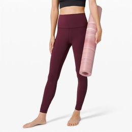 Pantaloni da le leggings da yoga pantaloncini pantaloni coltivati outfit lady sports ladies pantaloni esercizio fisico indossare ragazze che gestiscono leggings palestra slim cot allinea