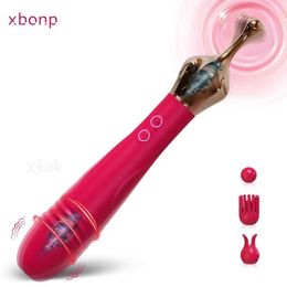 Other Health Beauty Items Powerful G Spot Vibrator for Women Quick Orgasm Vibrating Clitoris Stimulator Massager 2 Motors Adults Goods s for Female Y240503