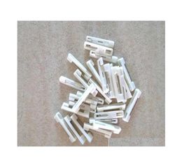 1000 Pcs Pure White Plastic Bar Safety Pin Id Badge Crafting Back Suit For Brooch Diy Craft 3Zd1K 2Nnxs6616756