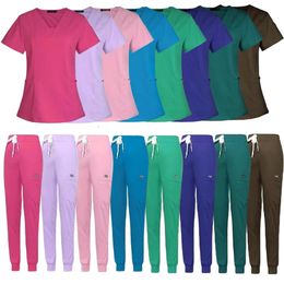 Wholesale Operating Room Uniform Scrubs Hospital Working Scrub Set Supplies Dental Nurse Suit Jogger Workwear 240504