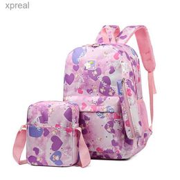 Backpacks 2024 Waterproof Children School Bags Set for Girls Orthopaedic Backpack Kids Book Bags Primary School Backpack Schoolbag Mochilas WX