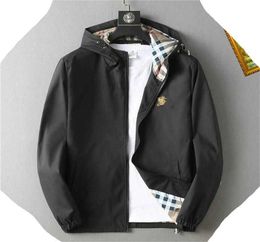 Men's Jackets 2023 Fashion Designer Mens Jacket Goo d Spring Autumn Outwear Windbreaker Zipper Clothes Jackets Coat Outside Can Sport Size M-3xl Mens Clothinggfxw