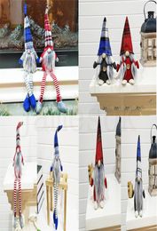 4 styles of Christmas dolls handmade Christmas gnomes faceless plush toy ornaments gifts children Christmas decoration DC9442455206