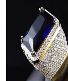 whole 2pcs bag fashion up quality diamond gold filled men s ring size 611 upmarket gift 4 69y290P7358040